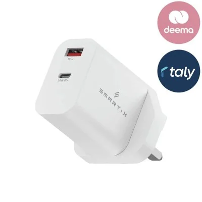 Smartix Premium Power Adapter 20W USB-C PD HCPD20C - White